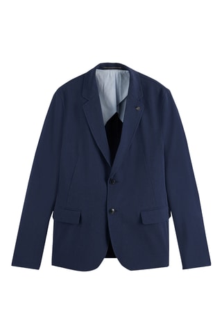 Blazer relaxed - Marineblauw