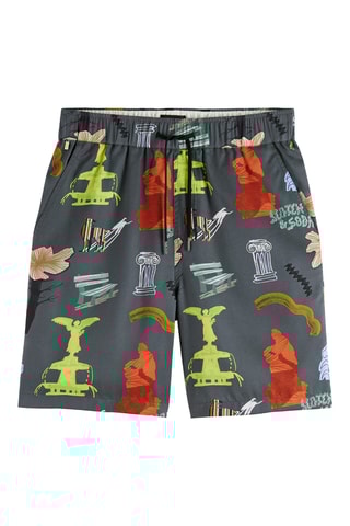 Bermuda relaxed-fit - Groen