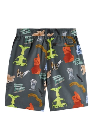 Bermuda relaxed-fit - Groen