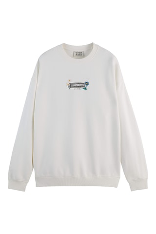 Sweater relaxed - Wit