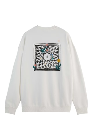 Sweater relaxed - Wit