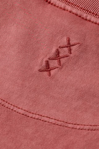 T-shirt relaxed - Steenrood