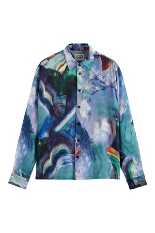 Blouse relaxed - Blauw