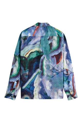 Blouse relaxed - Blauw