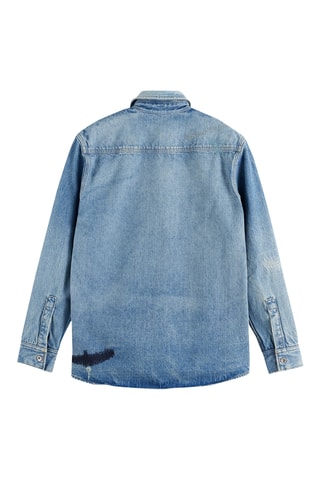 Jeansoverhemd regular - Lichtblauw