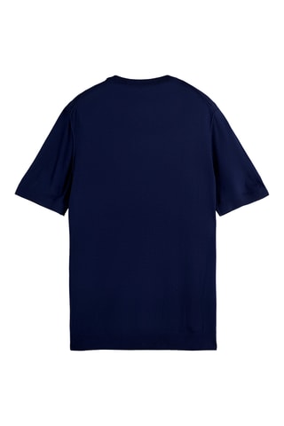 T-shirt regular - Marineblauw