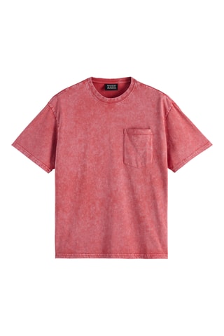 T-shirt relaxed - Rood