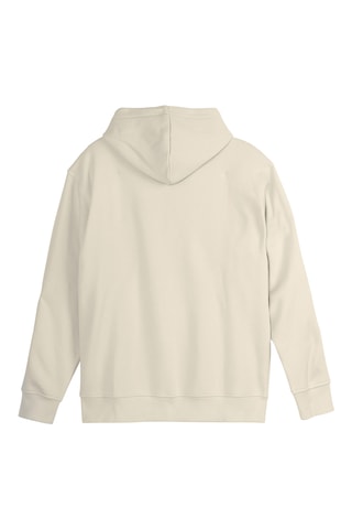 Sweater relaxed met capuchon - Beige