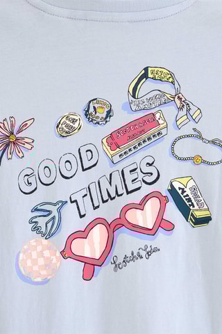 T-shirt - Lichtblauw