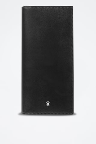 Cartera de piel - Negro