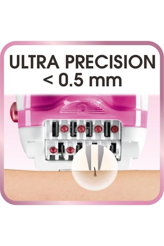 Epilateur électrique Silence Soft - 3 têtes - 24 pinces - 2 vitesses