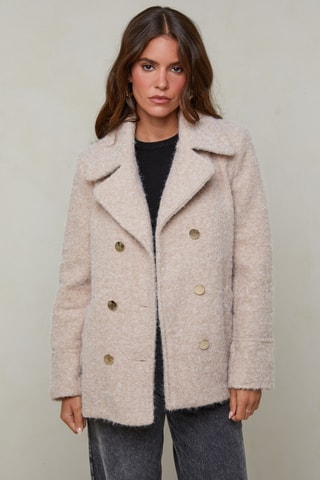 Abrigo marinero - Beige