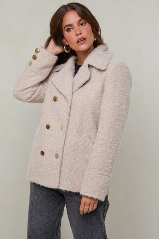 Abrigo marinero - Beige