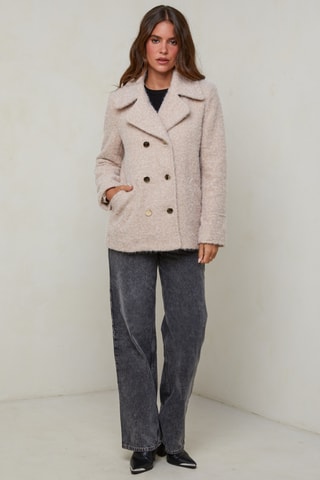 Abrigo marinero - Beige