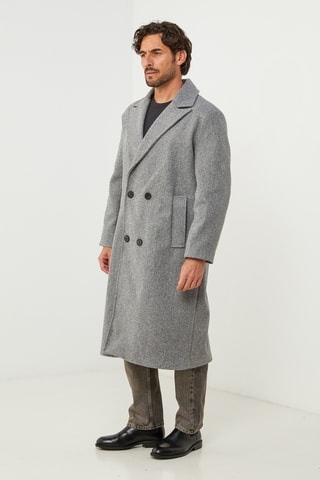 Abrigo - Gris jaspeado