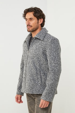 Chaqueta - Gris jaspeado