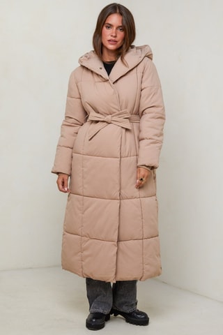 Anorak con capucha - Camel