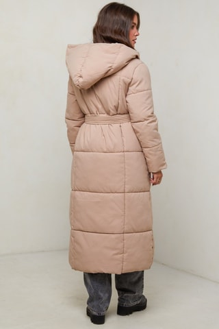 Anorak con capucha - Camel