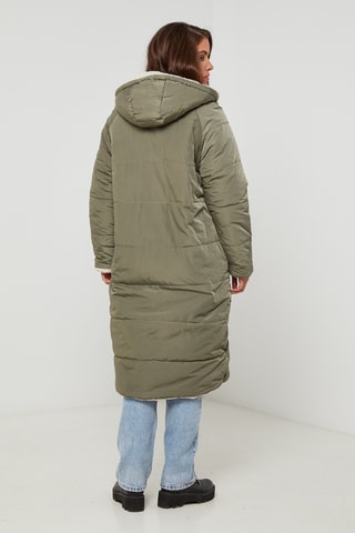 Anorak reversible con capucha - Caqui