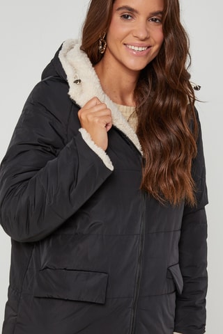 Anorak reversible - Negro