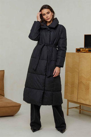 Anorak largo - Negro