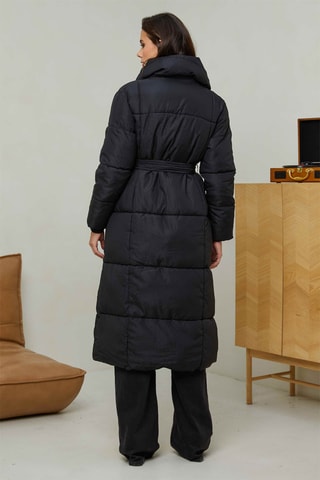 Anorak largo - Negro