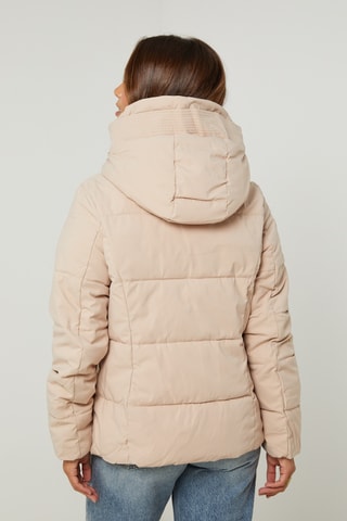 Anorak con capucha - Beige