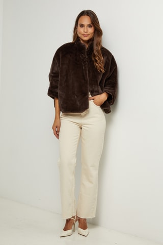 Chaqueta - Marrón oscuro