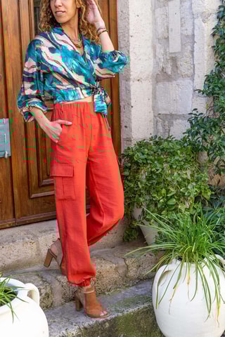 Cargobroek Terracotta