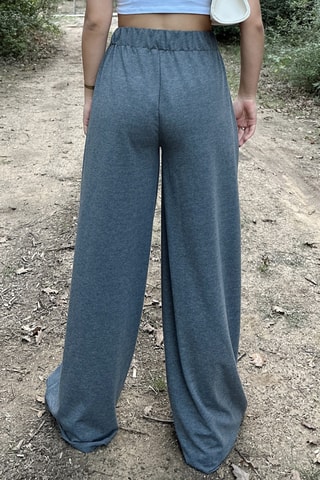 Broek - gemêleerd grijs