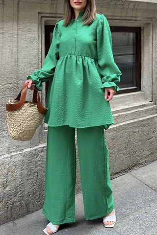 Tuniek en Broek Wide Legs - Groen