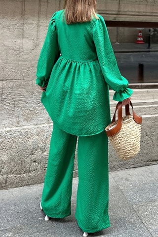Tuniek en Broek Wide Legs - Groen