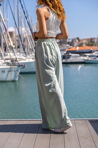 Palazzobroek Mintgroen