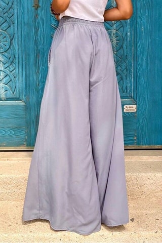 Broek Hoge Taille - Lichtgrijs