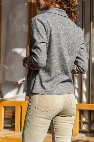 Jasje Gemêleerd Lichtgrijs