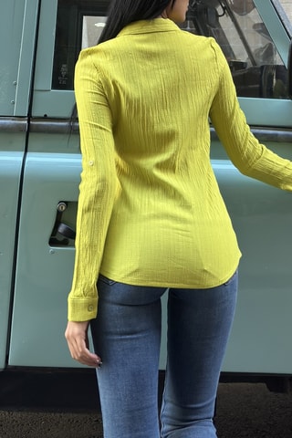 Blouse regular - Groen