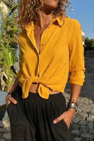 Blouse - Mosterdgeel