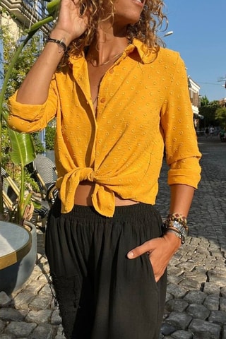 Blouse - Mosterdgeel