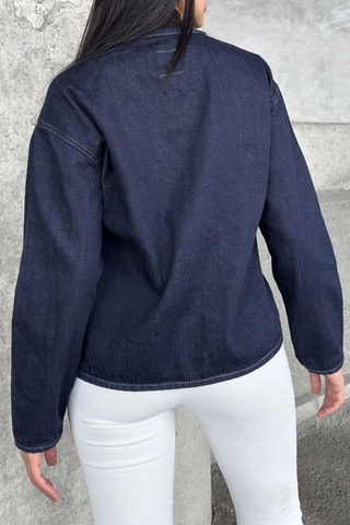Spijkerjasje - Marineblauw