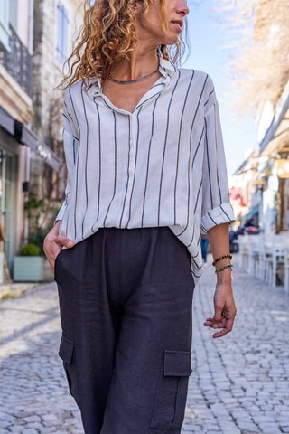 Top Lichtblauw en Marineblauw