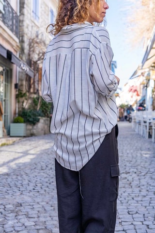 Top Lichtblauw en Marineblauw