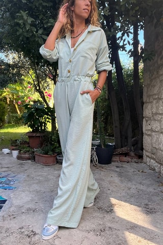 Jumpsuit Mintgroen