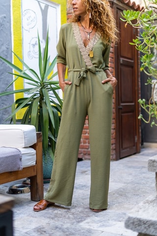 Jumpsuit Kaki 