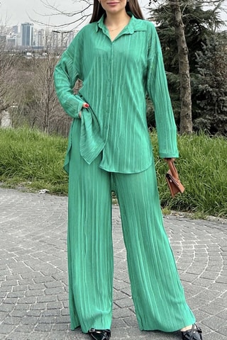 Tuniek en Palazzobroek - Groen