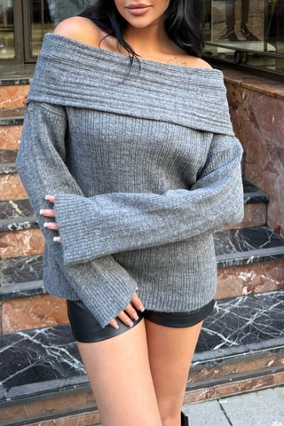 2-in-1 Trui - Antraciet