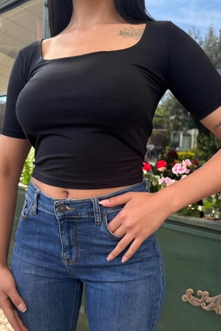 Top - Zwart