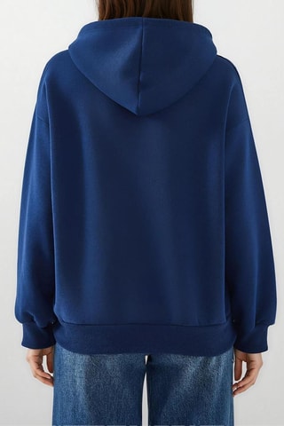 Sweater met Capuchon - Marineblauw