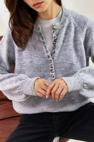 Trui - Gemêleerd Lichtgrijs