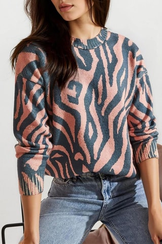 Trui - Grijs en Roze