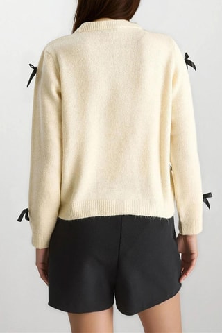 Trui - Ecru en Zwart